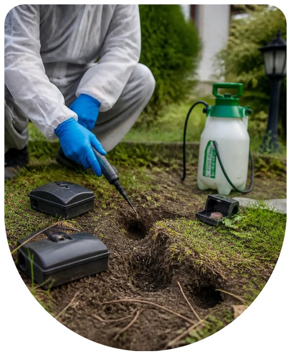 Уничтожение землероек в Кисловодске с гарантией результата